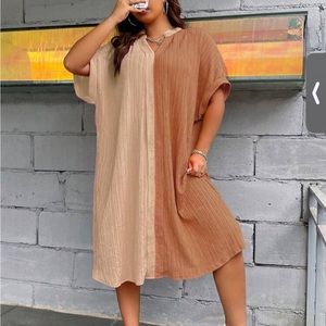 Love this two tone dress!